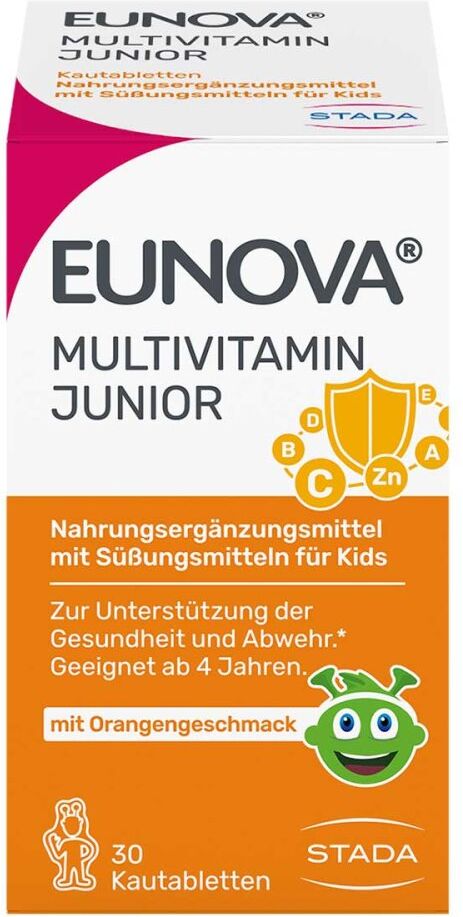 Eunova Junior Multivitamin Kautabletten 30stk