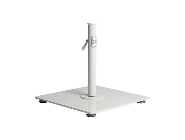 BUSINESS & PLEASURE - Pied de parasol Parasol - Blanc - Acier carbone