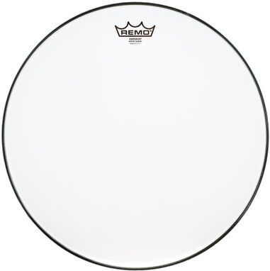 Remo "16" Emperor White Suede"