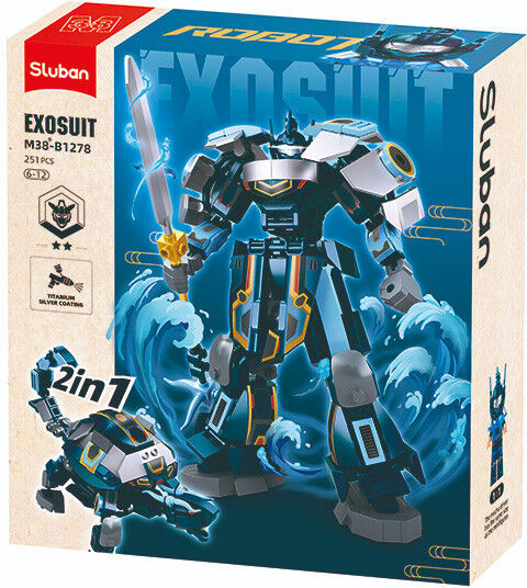 Atomic Storm : Exosuit classique des montagnes et de la mer Tortue 251 pcs - Sluban