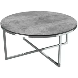 Akante Couchtisch Talia Keramik Silver