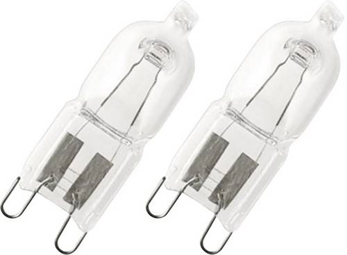 Osram HOMELIGHTING Eco Halogen EEK: G (A - G) G9 43mm 230V 20W Warmweiß Stiftsockel dimmbar 2St.