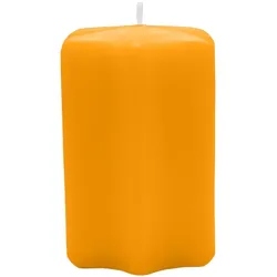 Kopschitz Kerzen Sternkerzen Honig 80 x Ø 60 mm, 8 Stück