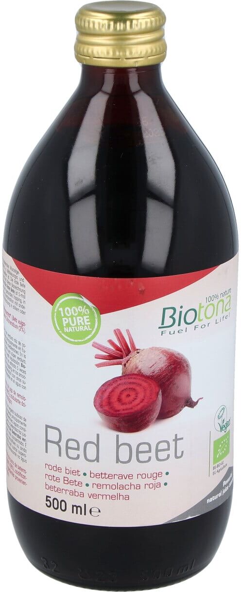 Biotona jugo de remolacha 500ml. bio vegan