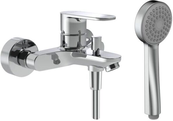 Laufen PRO X Badewannenarmatur HF506960100600 m.Schlauch m. Handbrause, chrom