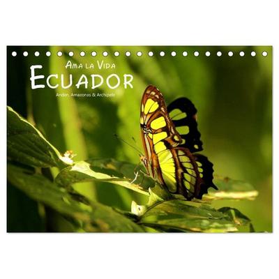 Ama la Vida Ecuador (Tischkalender 2027 DIN A5 quer), CALVENDO Monatskalender