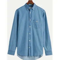 Freizeithemd Blau S