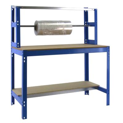 Proregal Packtisch Buffalo | HxBxT 84x150x76cm | Traglast 600kg | Blau