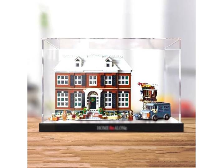 FYHCY Acryl-Vitrine für 21330 Home Alon, staubdichte Aufbewahrungsvitrine für 21330 Home Alon, Lego-Liebhaber (nur Vitrine), Größe: 45 x 40 x 35 cm C