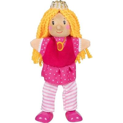 Goki 51529 - Fingerpuppe mit Beinen Prinzessin