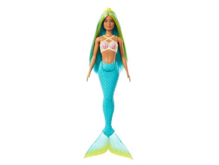 Barbie Fantasy Zeemeerminpop Groen/Blauw Haar