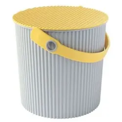 omnioutil Eimer Mittel L Grau/Gelb 10l