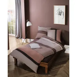 kaeppel Bettwäsche Satin Imperial terra 155x220 cm + 80x80 cm