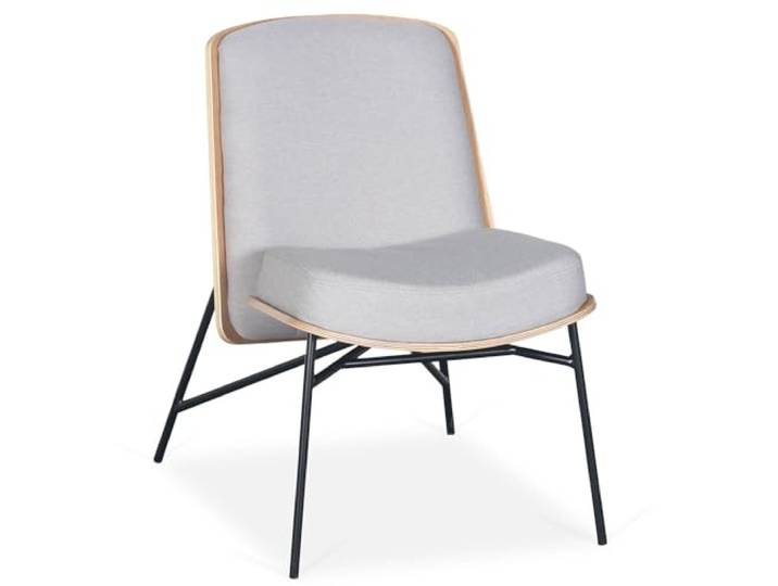 Menzzo Gauguin Sessel, grau, L57,5 x P70,5 x H80 cm