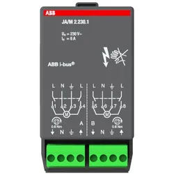ABB JA/M2.230.1 Jalousieaktormodul, 2fach, 230 V AC 2CDG110003R0011