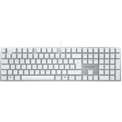 Cherry KC 200 MX (DE, Kabelgebunden), Tastatur, Weiss