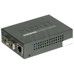 Planet Web Smart Medienkonverter SFP 1-Port 10/100/1000Base-T - 2-Port Gigabit SFP, Data Converter