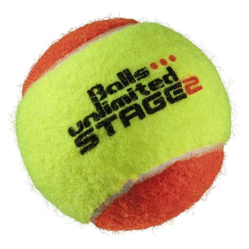 Balls Unlimited Methodik-Tennisball, 12er-Set (Stage 2)