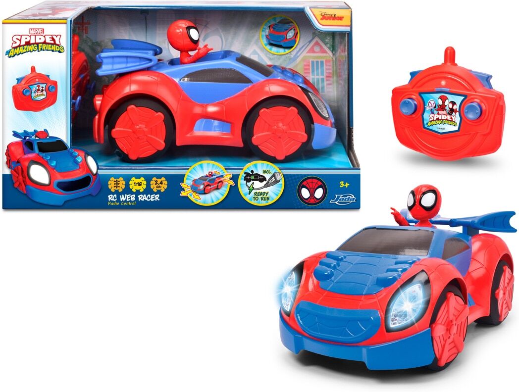 Simba Rc Spidey Web Racer 27Cm.