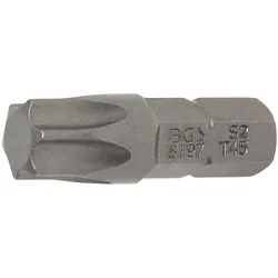 BGS Bit Antrieb Außensechskant 6,3 mm (1/4") T-Profil (für Torx) T45 - 8197