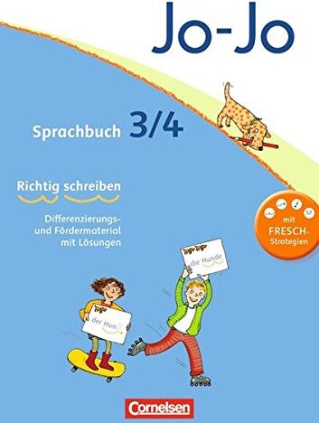 Jo-Jo Sprachbuch - Aktuelle allgemeine Ausgabe: 3./4. Schuljahr - Arbeitsblock - Preis vom 11.10.2026 15:43:13 h
