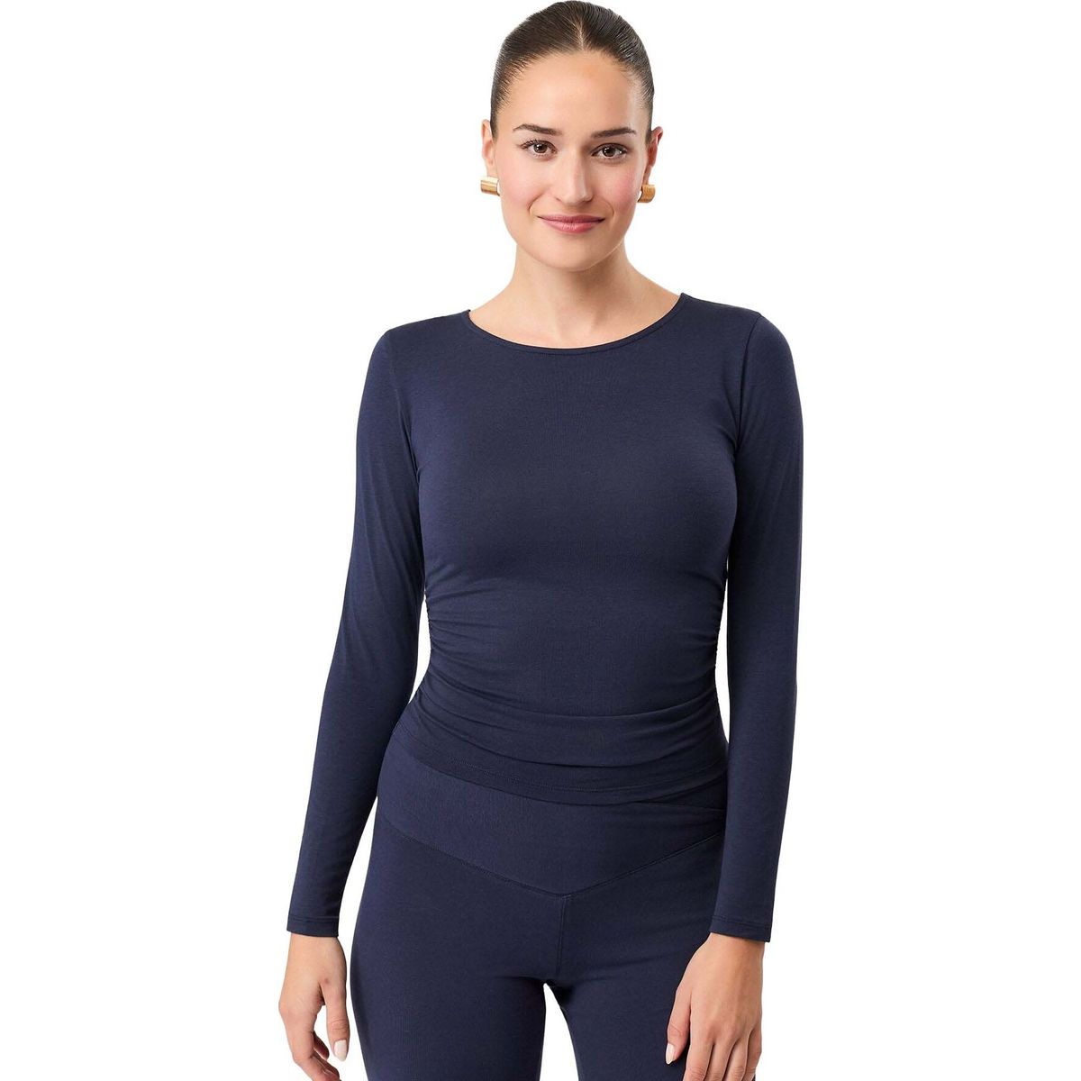 Mandala Side Ruffled Longsleeve night sky L SH95JE18-Side-Ruffled-Longsleeve-night-sky-L