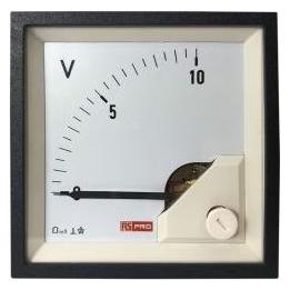 RS PRO Amperemeter DC Drehspule, 68mm x 68mm T. 54 (PQ74-V0SL2N1CAW0RS)