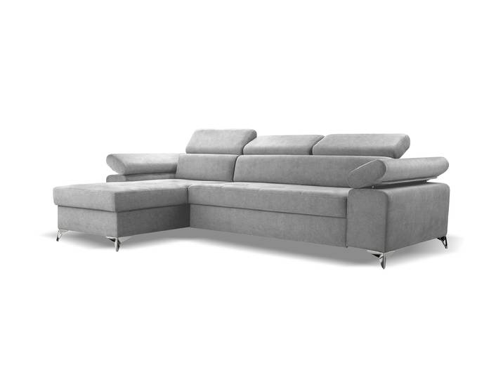 Ecksofa BARDI Links Aschegrau (Noel 26)