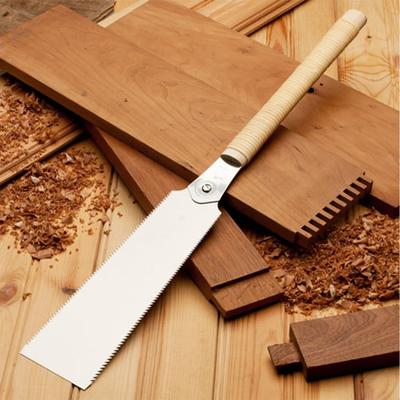 Kings County Tools Ryoba Japanese Pull Saw - 9.5” Hand Saw for Wood Cutting