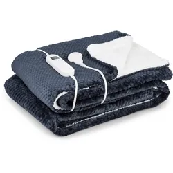 Dr. Watson Deluxe XL Heizdecke 160 W 9 Temperaturstufen 180 x 130 cm Anthrazit XL