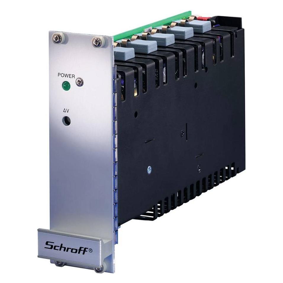 Schroff MAX 312 maxpower 19" Netzgerät 5,12,-12VDC/8,2.5,2.5A (13100122)