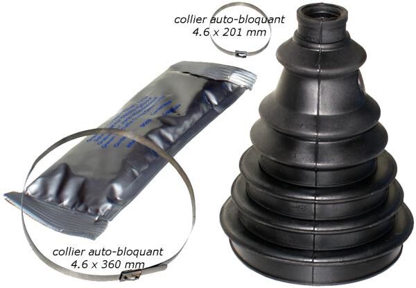 PLANET TECH PL7100 Faltenbalgsatz, Antriebswelle