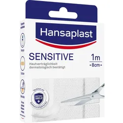 Hansaplast Sensitive Pflaster Hypoallergen 1mx8cm 1 ST