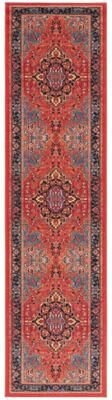 SAFAVIEH Journey Machine Washable Slip Resistant Lupe Oriental Medallion Rug