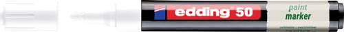 Edding 50 EcoLine 4-50-049 Lackmarker Weiß 2 mm, 3mm