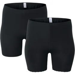 Tchibo - 2 Radler-Shorts - Damen - Gr. XL - schwarz
