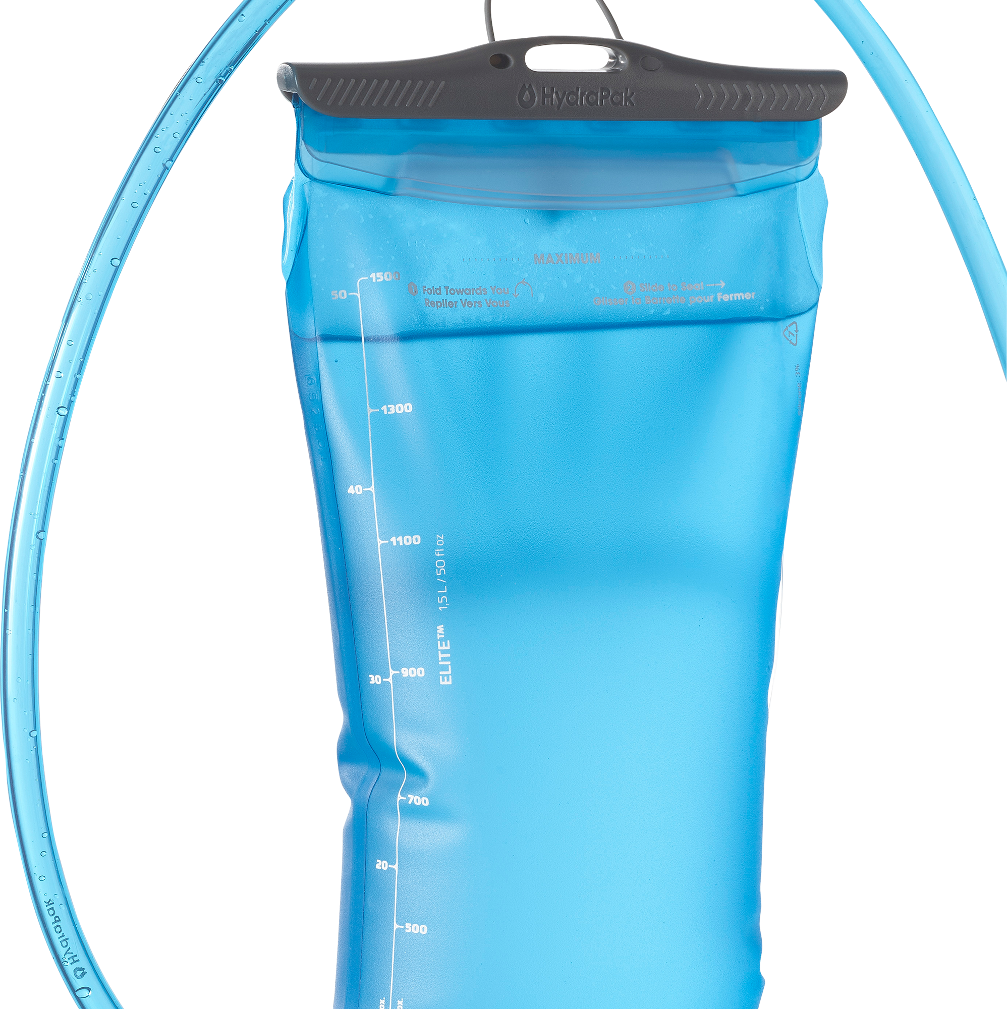 Trinkblase SALOMON "SOFT RESERVOIR 1.5L", blau (clear blau), Kunststoff, Trinkblasen Trinkblase