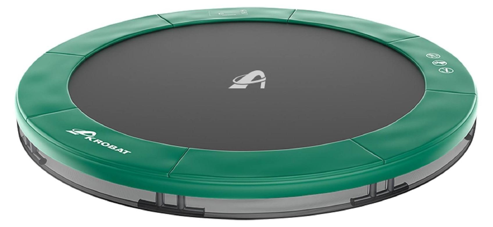 Trennfeder für Trampolin, Modell Akrobat Orbit, Durchmesser 244 cm, grün
