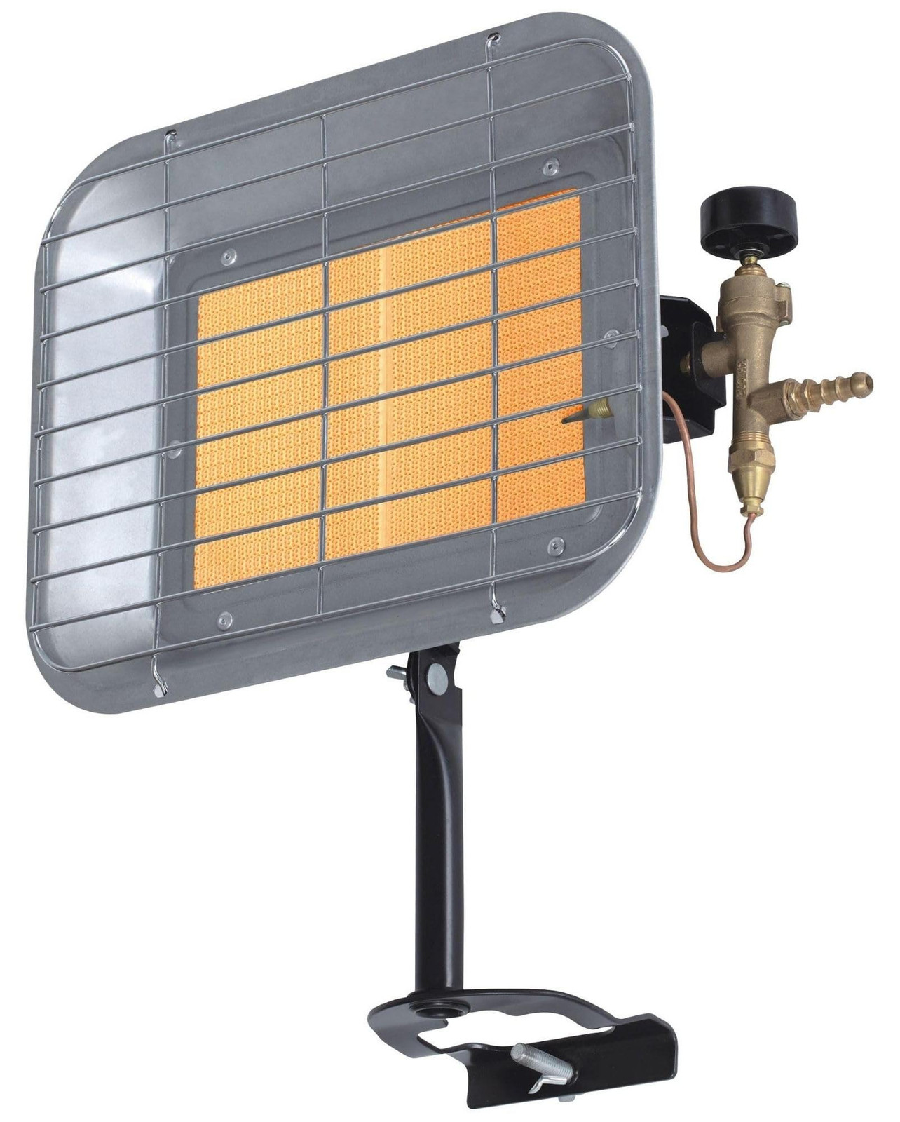 Perel terrasverwarming 4500 W geschikt voor gas, butaan of propaan