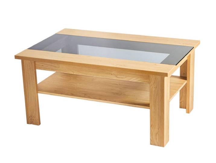 Couchtisch 105 x 70 cm Alteiche