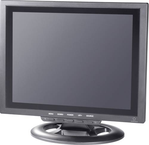 Renkforce 449238 LCD-Überwachungsmonitor EEK: C (A - G) 30.48cm 12 Zoll 800 x 600 Pixel Schwarz