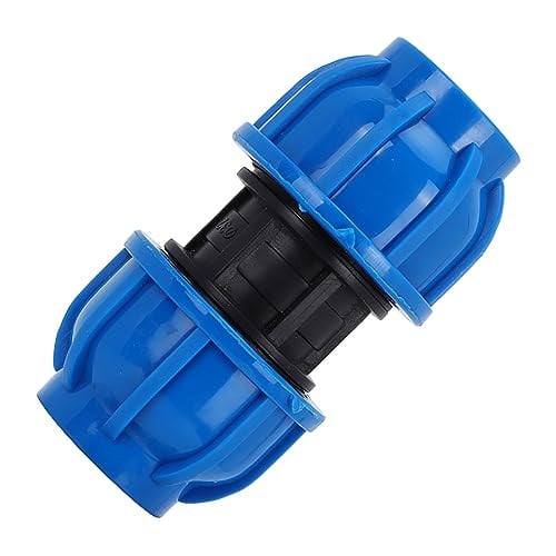 AUNMAS 4 stuks PE rechte kunststof waterleiding connector 32mm x 32mm
