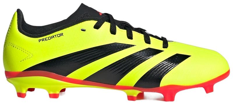 adidas Predator 24 League FG Team Solar Yellow Core Black Solar Red (GS) - EU 29