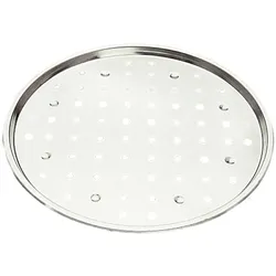 Gobel - Gelochtes Pizzablech - Weißblech - Ø34/33 cm - 127130