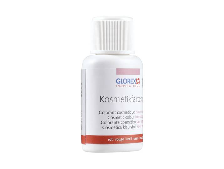 Glorex Seifen-Kosmetik-Farbstoff Rot 20 ml