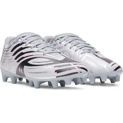 UNDER ARMOUR Shadow Club 4 FG Fußballschuhe Jungen 035 - steel/metallic silver/black 36