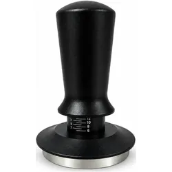 ROASTLY MUNICH Spring Tamper 58 mm · Espresso Tamper with Spring Mechanism, Coffee Tamper with Textured Metal Base, Barista Accessory for Portafilter