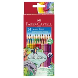 FABER-CASTELL Buntstifte Colour GRIP Mehrfarbig