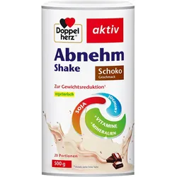 DOPPELHERZ Abnehm Shake Schoko Pulver 500 g