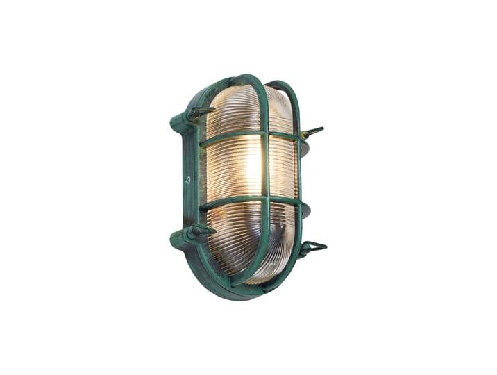 Applique murale d'extérieur verte ovale IP44 - Noutica